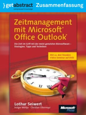cover image of Zeitmanagement mit Microsoft Office Outlook (Zusammenfassung)
